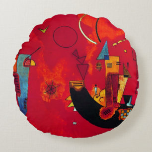 Coussins Ronds Kandinsky Mit und Gegen
