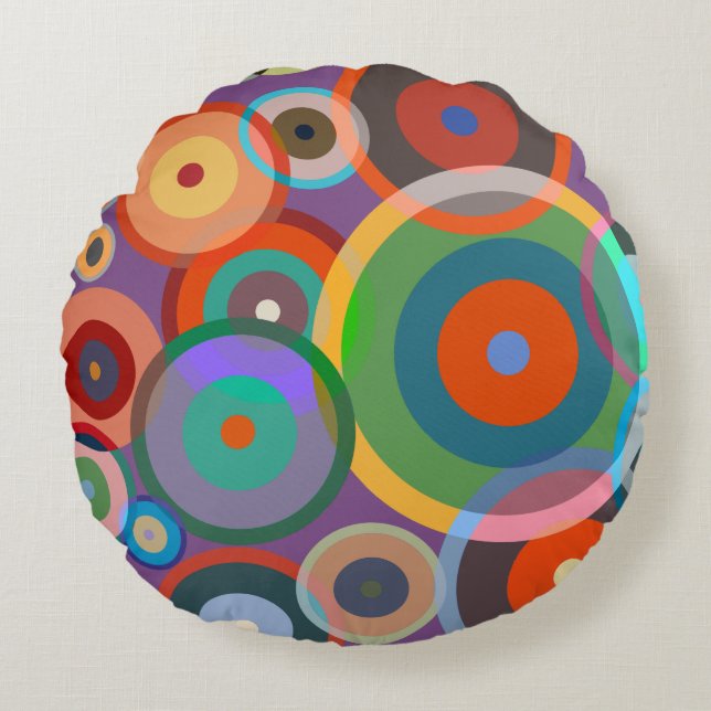 Coussins Ronds Kandinsky no 4 (Devant)
