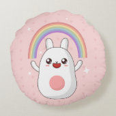 Coussins Ronds Kawaii Bunny (Dos)