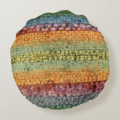 Coussins Ronds Klee - Pépinière, peinture célèbre, (Dos)