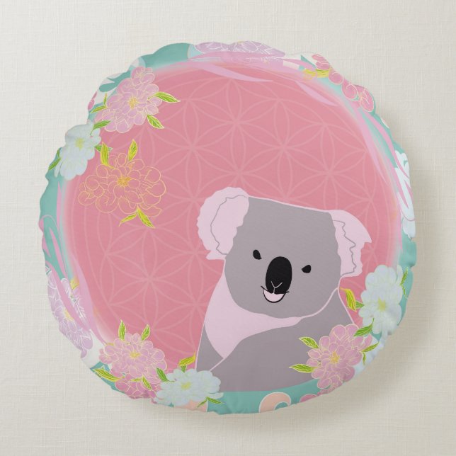 Coussins Ronds koala (Devant)