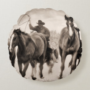 Coussins Ronds La chasse I