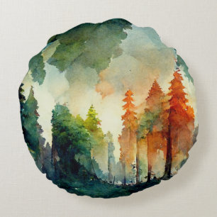 Coussins Ronds La forêt (nature)