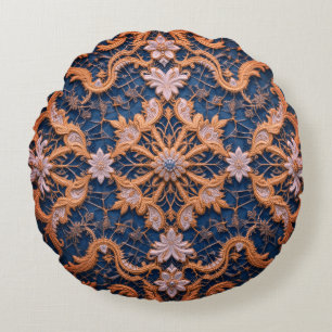 Coussins Ronds La reine Rosy Embrace