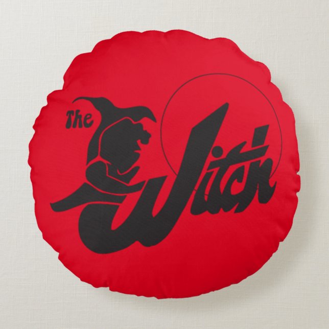 Coussins Ronds La sorcière (Devant)