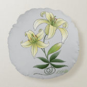 Coussins Ronds Lancer l'oreiller (Devant)