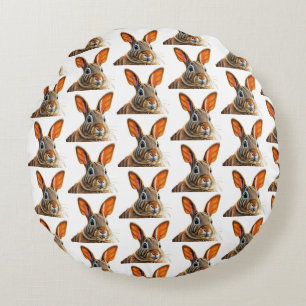 Coussins Ronds "Lapin géant