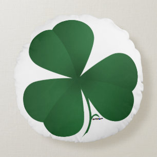 Coussins Ronds Large Shamrock