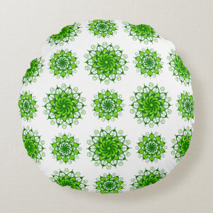 Coussins Ronds l'art du mandala motif