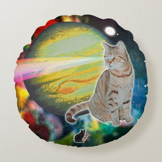 Coussins Ronds Laser-Cat Mossbody  (Devant)