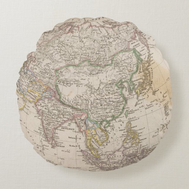 Coussins Ronds L'Asie 13 (Devant)