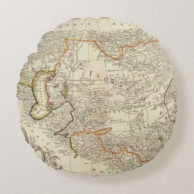 Coussins Ronds L'Asie centrale (Devant)