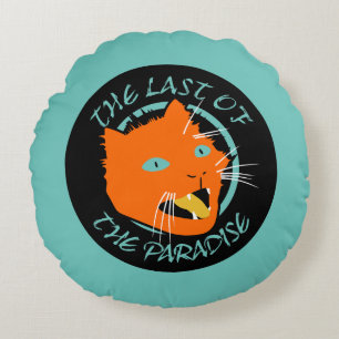 Coussins Ronds Le Dernier du chat Paradise Flat Colours