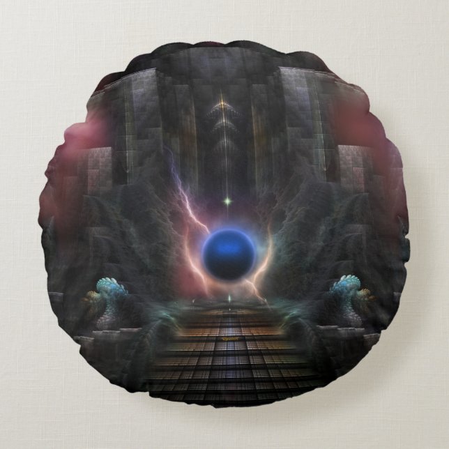 Coussins Ronds Le Domaine De L'Osphilium Autour De L'Oreille (Devant)