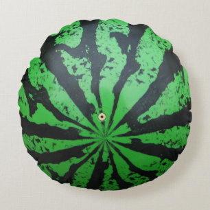 Coussins Ronds Le football/ballon de football de pastèque