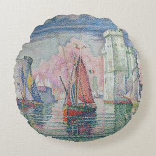 Coussins Ronds Le Pin Bonaventure, Peinture à l'huile, Paul Signa
