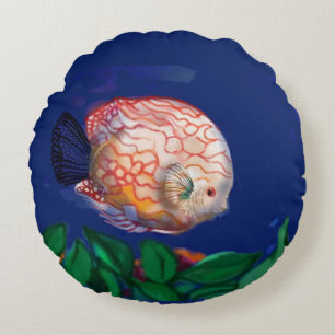 Coussins Ronds Le poisson incroyable