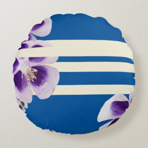 Coussins Ronds "Le printemps chantera "coussin d'art