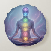 Coussins Ronds Les 7 Chakras´2 (Dos)