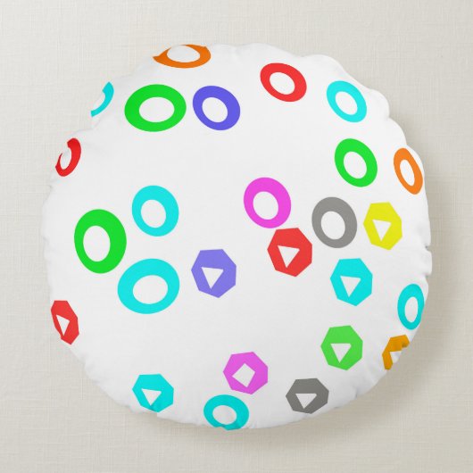 Coussins Ronds Les bonbons (Devant)