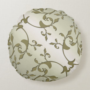 Coussins Ronds Les Feuilles d'Olive