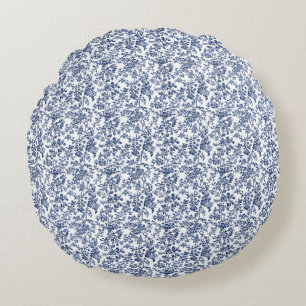 Coussins Ronds Les Fleurs Fleurissent Pour Leur Propre Joie
