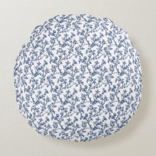 Coussins Ronds Les Fleurs Fleurissent Pour Leur Propre Joie