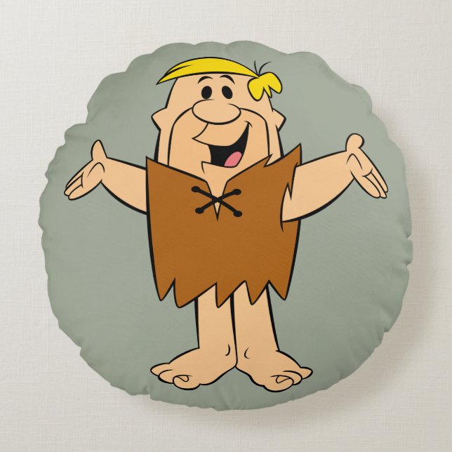 Coussins Ronds Les Pierrafeu | Barney Rubble (Devant)