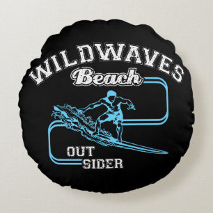 Coussins Ronds LETTRE MONOGRAPHIQUE vintage URBAIE DÉSACRÉE