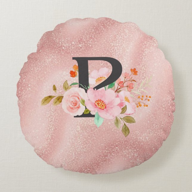 Coussins Ronds Lettre P (Devant)