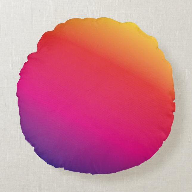 Coussins Ronds LGBTQ Extraordinaire Fab Fun (Devant)