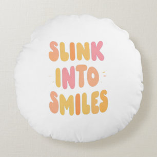Coussins Ronds Lien vers sourires
