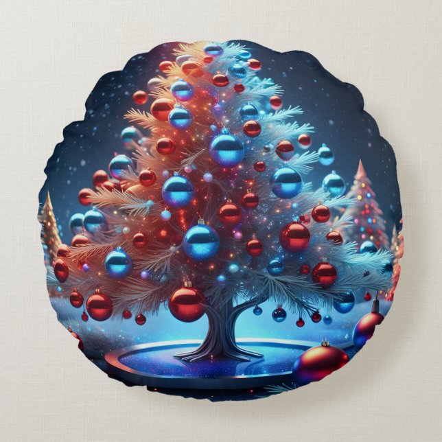 Coussins Ronds Lienzo Decorativo navidad 1 - 002 (Devant)