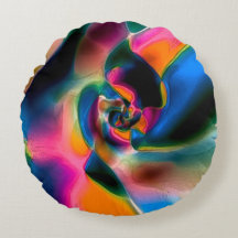 Lignes torsadées abstraites de couleur en sculptur