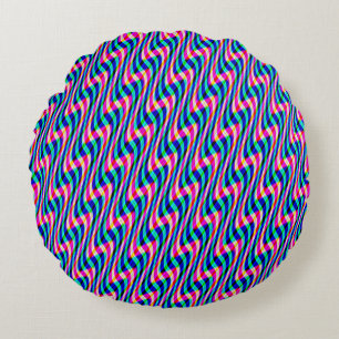 Coussins Ronds Lignes tourbillonnantes......