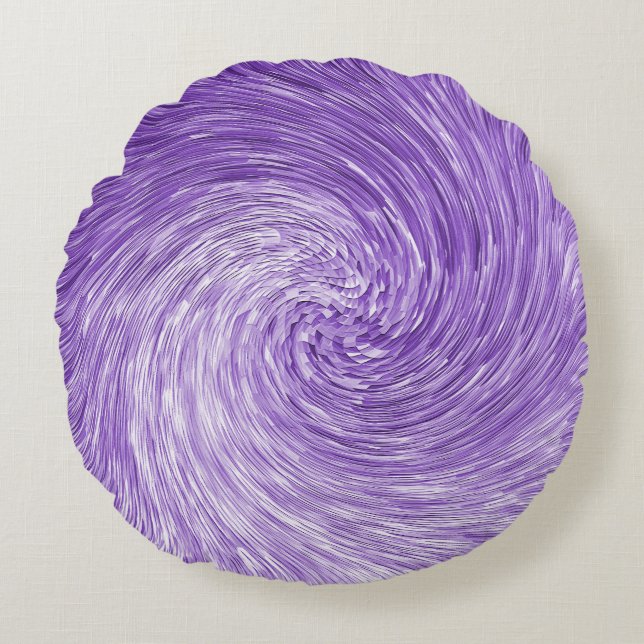 Coussins Ronds Lilac tourbillon....... (Devant)
