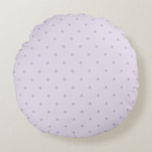 Coussins Ronds Lilas Rose Violet Points
