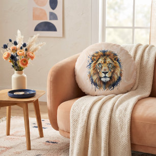 Coussins Ronds Lion