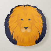 Coussins Ronds Lion (Devant)