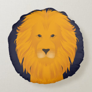 Coussins Ronds Lion