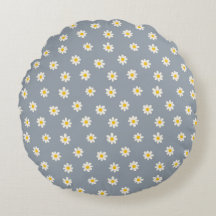 Little Daisies - dusty steel gray