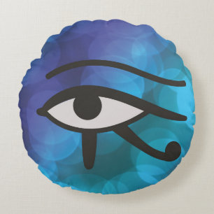 Coussins Ronds L'oeil de Horus.