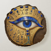 Coussins Ronds L'Œil égyptien (Dos)