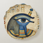 Coussins Ronds L'Œil égyptien (Dos)