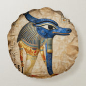 Coussins Ronds L'Œil égyptien´5 (Dos)