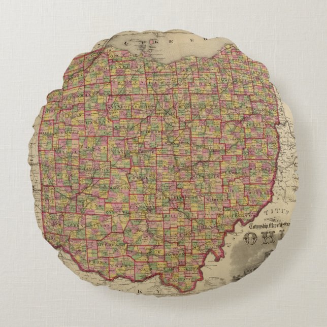 Coussins Ronds L'Ohio 3 (Devant)