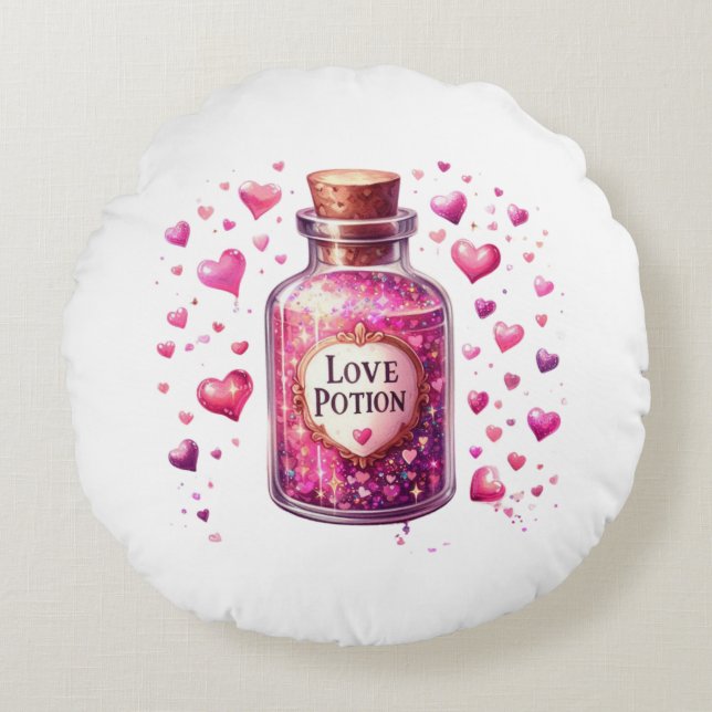 Coussins Ronds love potion cushion (Devant)