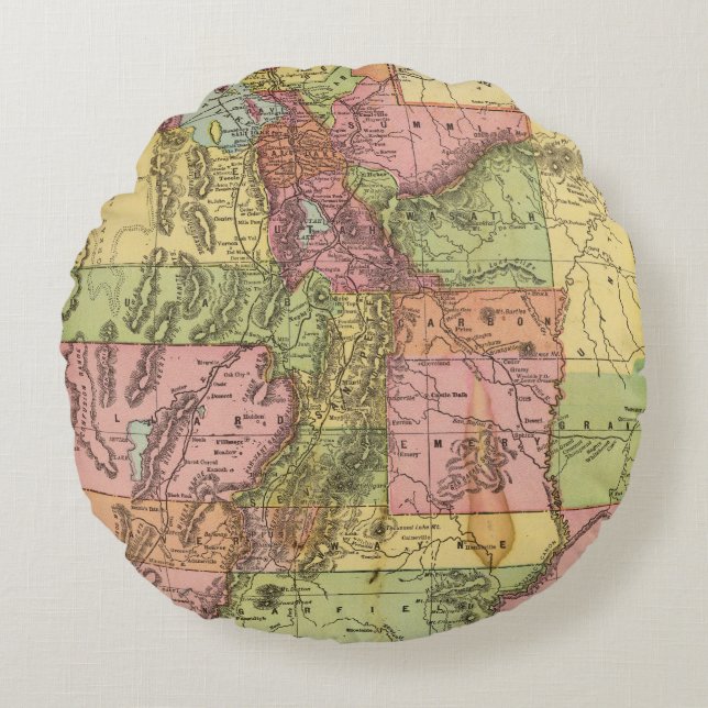 Coussins Ronds L'Utah (Devant)