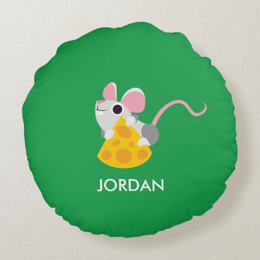 Coussins Ronds M. Cheeseman la souris (Dos)