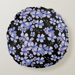 Coussins Ronds Magnifique conception florale botanique